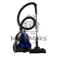 Пылесос Rombica MYCLEAN SECTOR NBL18D02 черный/синий, 360/1800 Вт, уборка сухая, пылесборник контейнер, 2.5 л