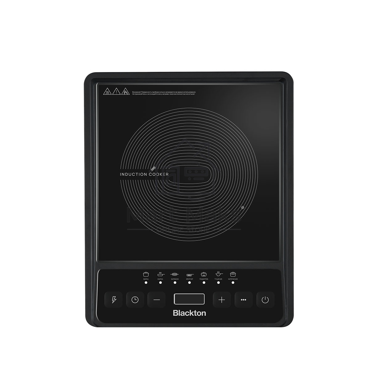 Плита настольная электрическая Blackton Bt IC133C черный, 2 кВт, индукция, конфорки - 1, стеклокерамика, сенсор