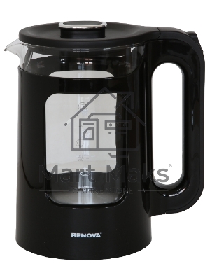 Чайник электрический Renova KT17G-11B Термостойко стекло