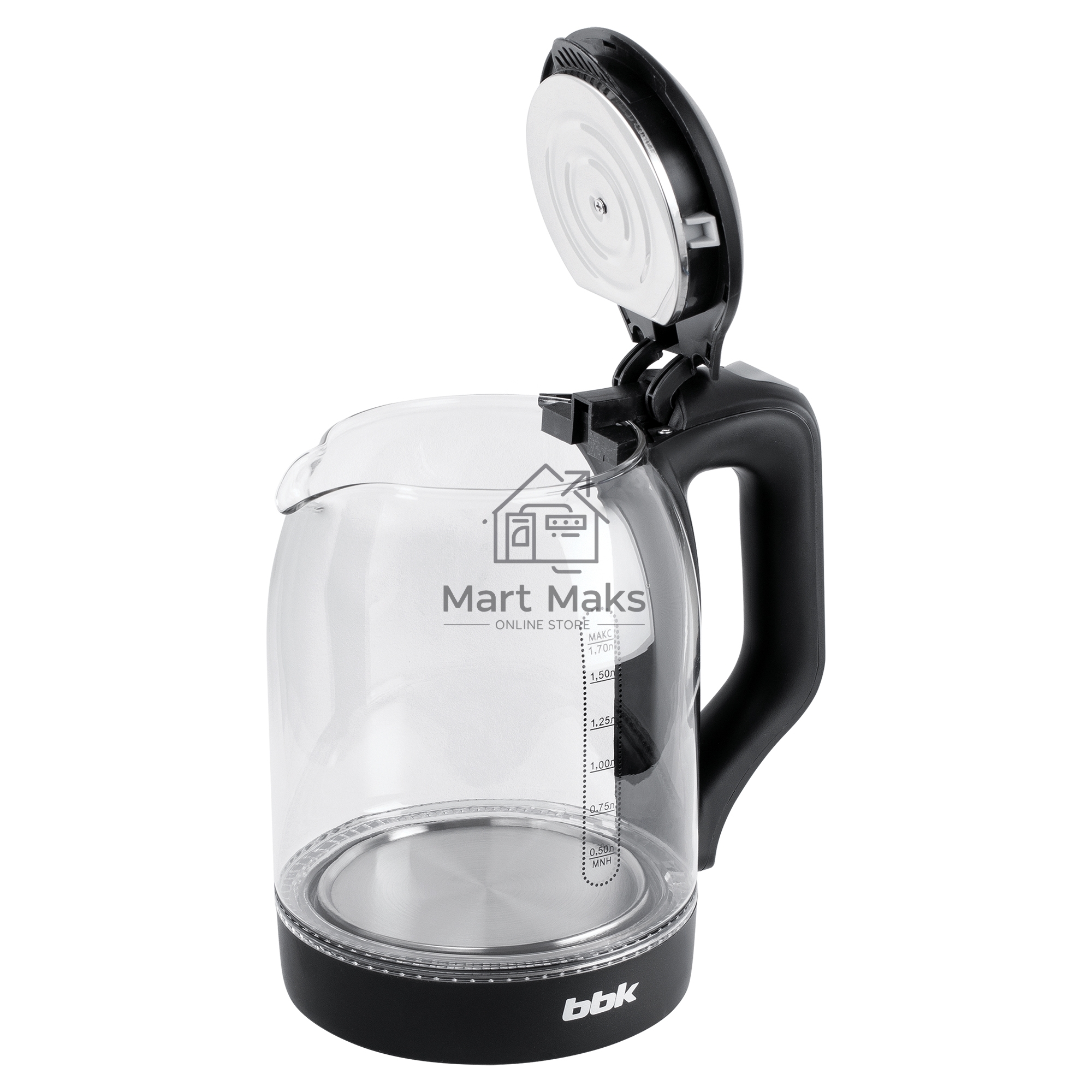 Чайник электрический BBK EK1724G черный