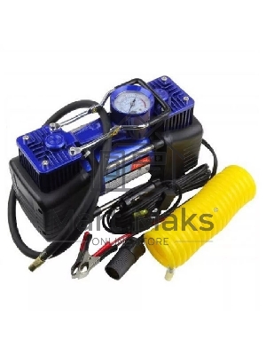 Компрессор NOVA BRIGHT АС-625 TORNADO двухпоршневой, пластиковый кейс с инструментами 47800