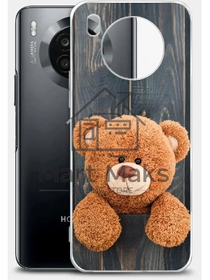 Чехол (клип-кейс) BoraSCO для Honor 50 Lite ArtWorks прозрачный/рисунок (51284)