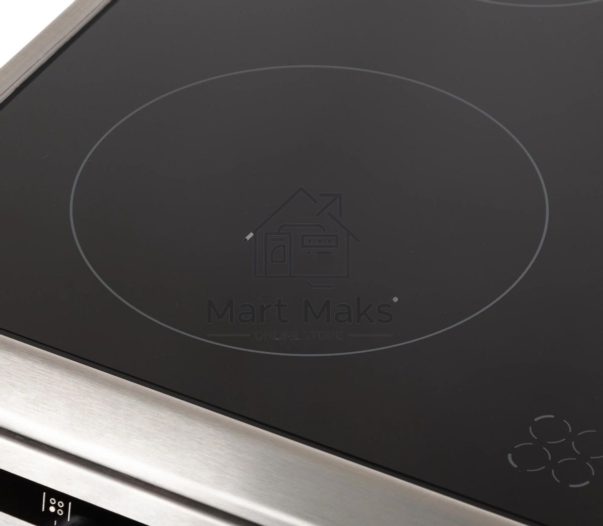 Плита электрическая Hansa FCCX64000 серебристый, конфорок 4 шт, духовка 69 л, 60 см x 85 см x 60 см