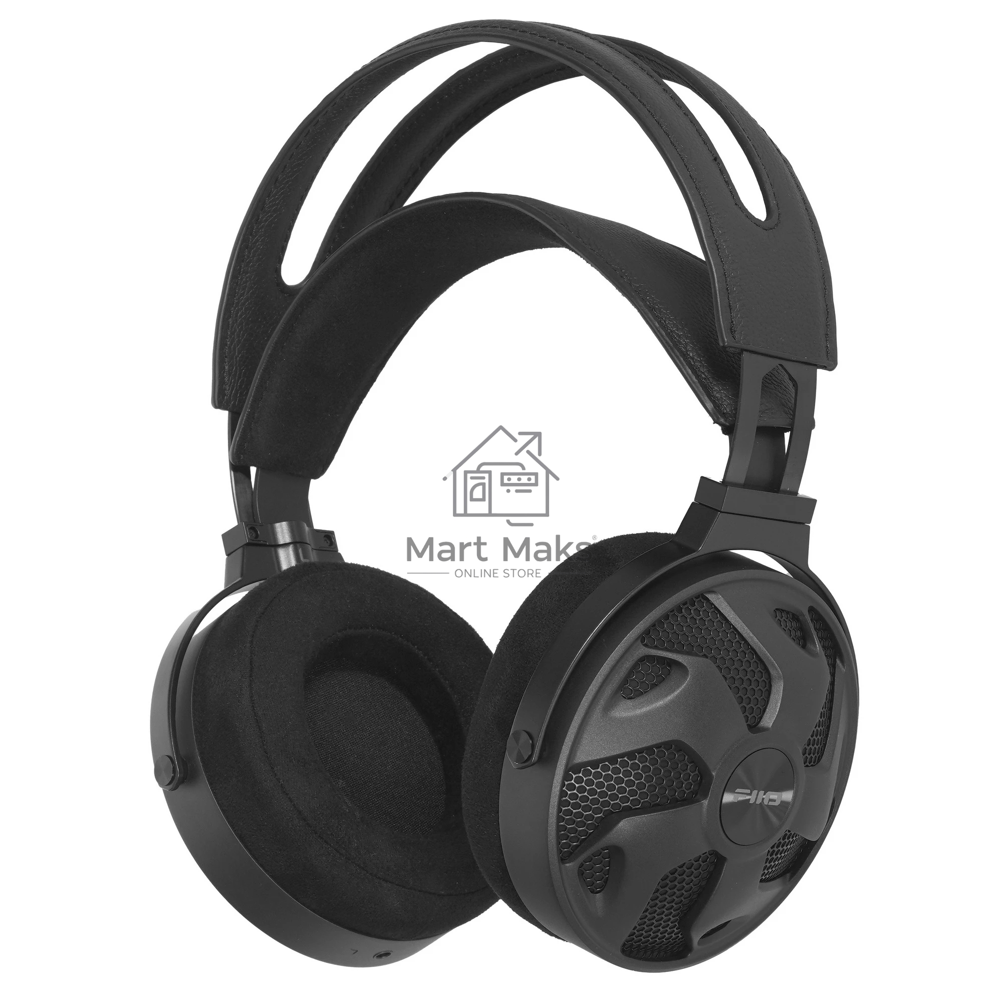 Проводные наушники FiiO FT3 350 Ом черный, полноразмерные, Jack 3.5/4.4/6.35/XLR
