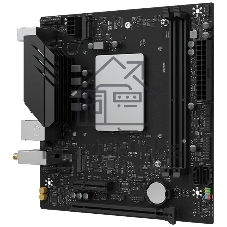 Материнская плата Maxsun MS-MoDT 230H D4 WIFI, SoC, Intel 230H SoC, 2xDDR4, 2xSATA, 1xPCIe 5.0 x16, 1xPCIe x4, 2xM.2, 1x 1Gb LAN, 4xUSB 3.2 Gen2, 6xUSB 2.0, 3x3.5 мм, 7.1, microATX