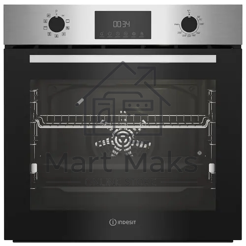 Духовой шкаф Электрический Indesit IFE 3841 J IX нержавеющая сталь