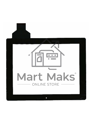 Сенсорное стекло (тачскрин) Cube U9GT2 300-L3312A-A00-V1.0, черное