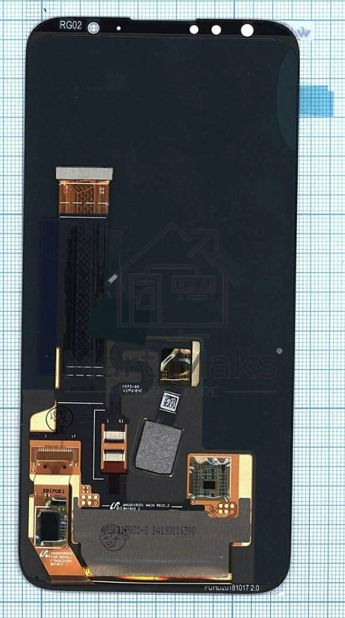 Дисплей для Meizu 16th, белый