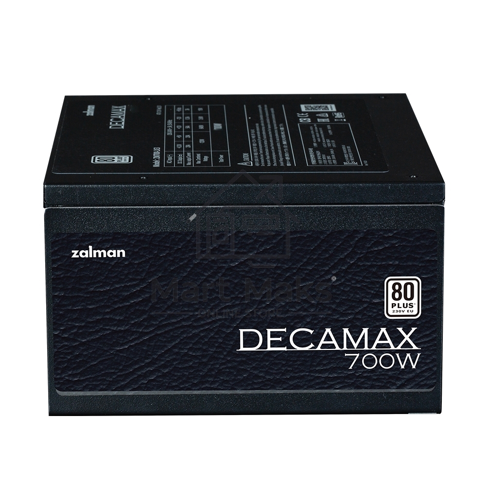 Блок питания Zalman ZM700-LX3, 700Вт. 80 PLUS, 120мм, черный