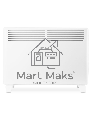 Конвектор Starwind SHV1015 белый, 1500 Вт, 20 м2, термостат