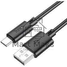 Кабель Hoco X88 Gratified TYPE-C USB (m)-USB Type-C (m) 1м черный