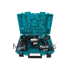 Дрель-шуруповерт Makita DF347DWE, 14,4 В, 1,5 Ач, 30 Нм, щеточный