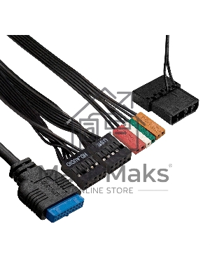 Компьютерный корпус Minitower ExeGate mEVO-9302-RGb-700W-12 (mATX, БП 700NPX с вент. 12см, 2*USB+1*USB 3.0, HD аудио, черный с RGb подсветкой)