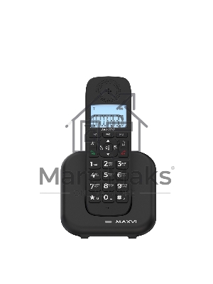 Радиотелефон MAXVI AM-02 черный
