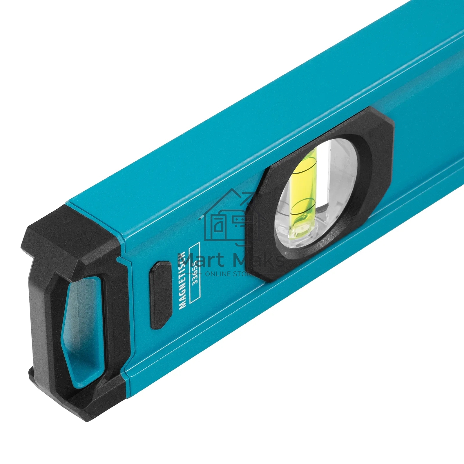 Уровень Gross 33655 алюминиевый, магнит., фрезерованный, 3 глазка, 0,5 мм/м, 1500 мм