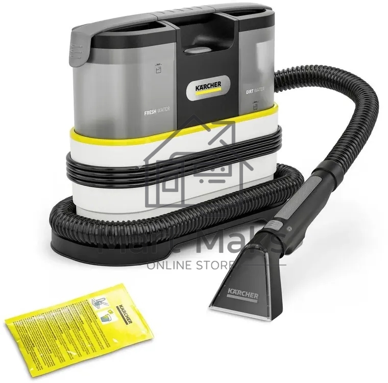 Пылесос моющий Karcher SE 2 Spot белый/черный, 450 Вт, уборка влажная, пылесборник контейнер 0,8 л