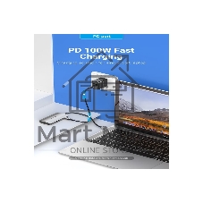 USB-концентратор Vention TNHHB, USB Type-C, USB/SD/TF/PD, USB Type-C