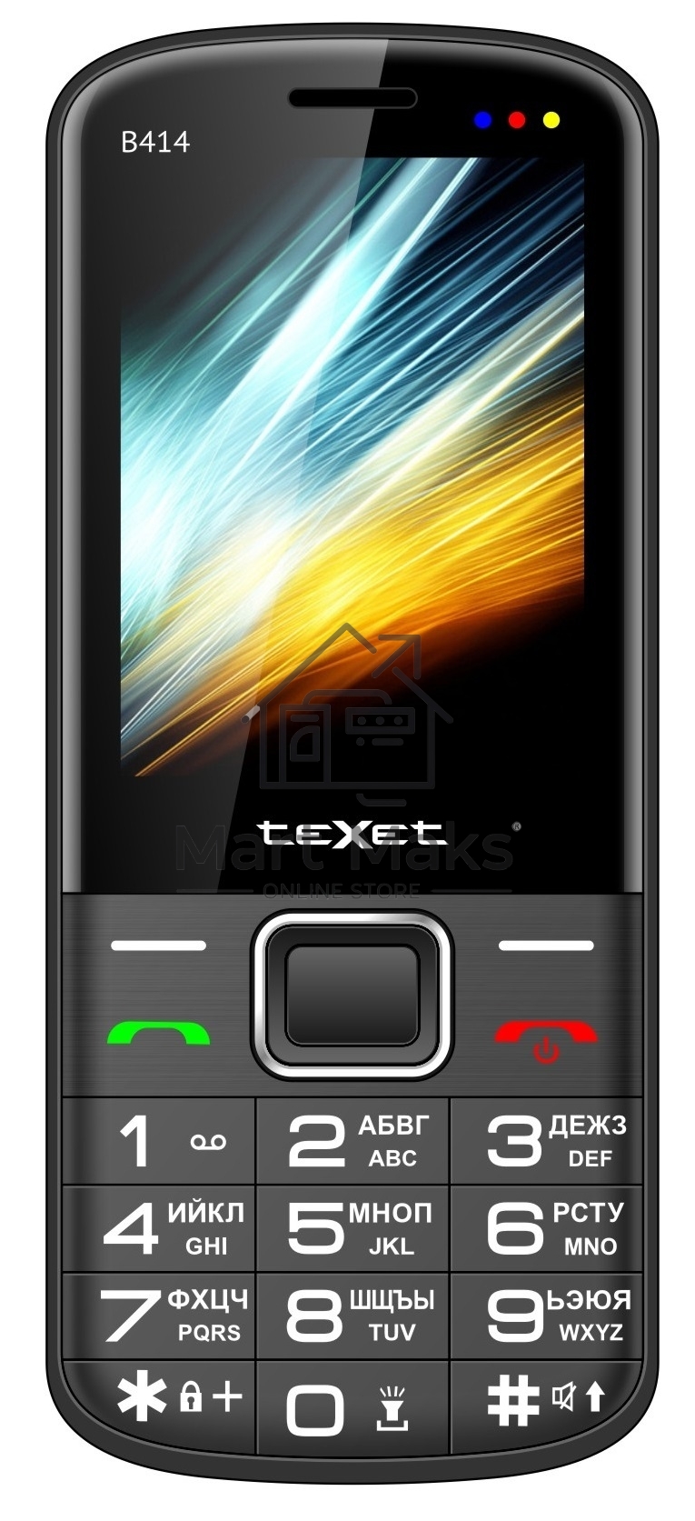 Мобильный телефон TeXet TM-B414 Black