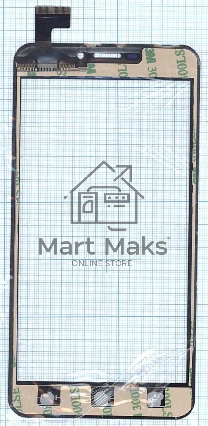 Сенсорное стекло (тачскрин) HS1331, черное