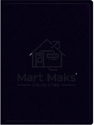 Папка с 20 прозрачными вкладками Silwerhof Eco A4, пластик, 0.5мм, черный