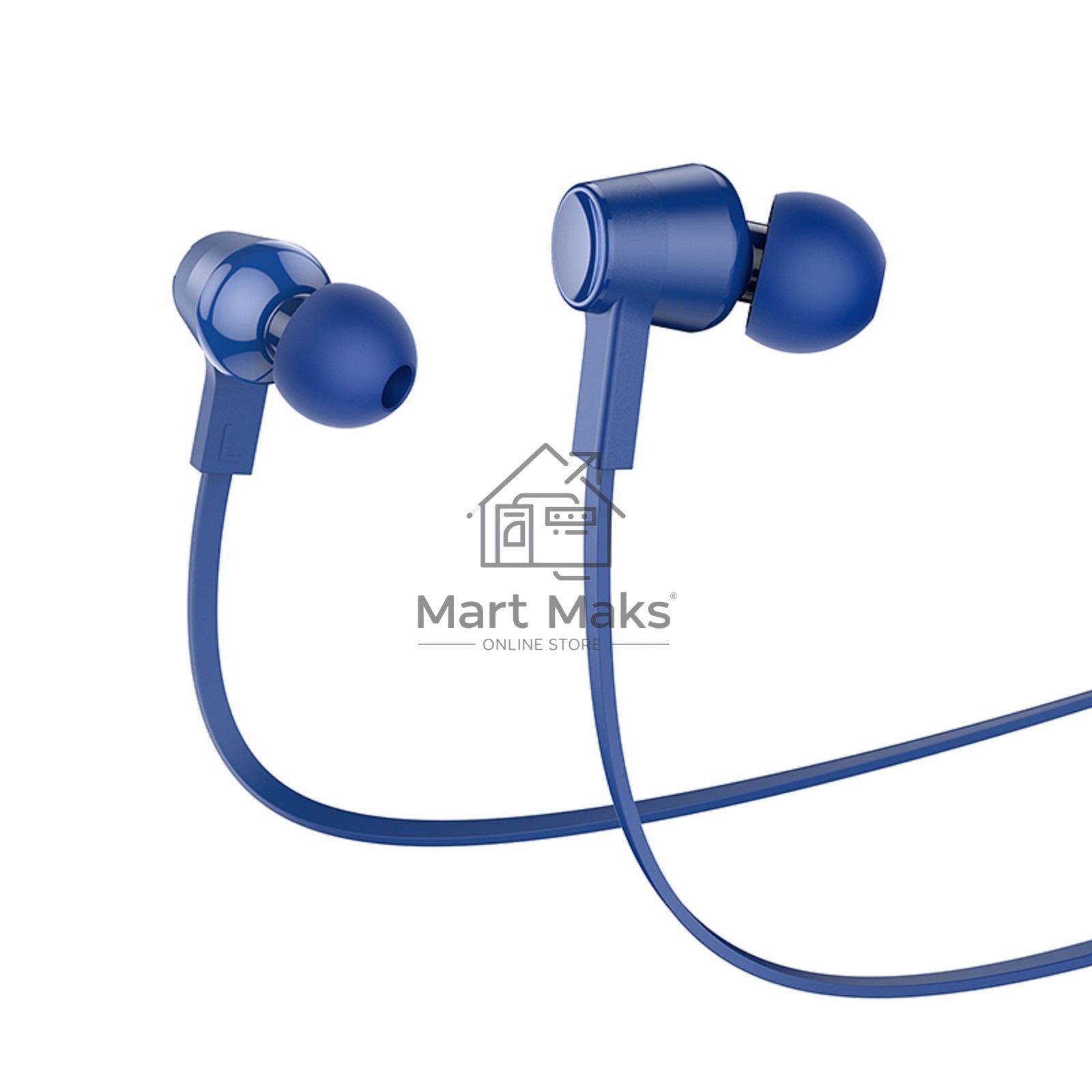 Наушники + микрофон HOCO M86 Blue