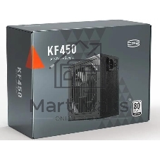 Блок питания ПК/ Power Supply PCCooler, 450W 80 PLUS белый (ATX, ATX 2.4, Non-modular, 1x24(20+4)pin 550мм, 1xCPU*2 8(4+4)pin 610+150мм, 1xPCIe*2 8(6+2)pin 510+150мм, 6xSATA*3+MOLEX4pin*2, Active, 120x120мм, 140x150x86mm, APFC, OVP, SCP, OPP)