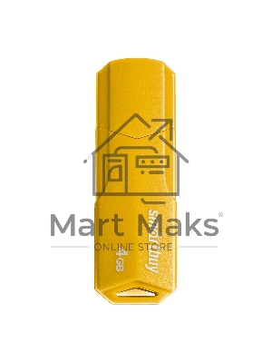 Флешка USB Smartbuy 4Gb,CLUE Yellow (SB4GbCLU-Y)