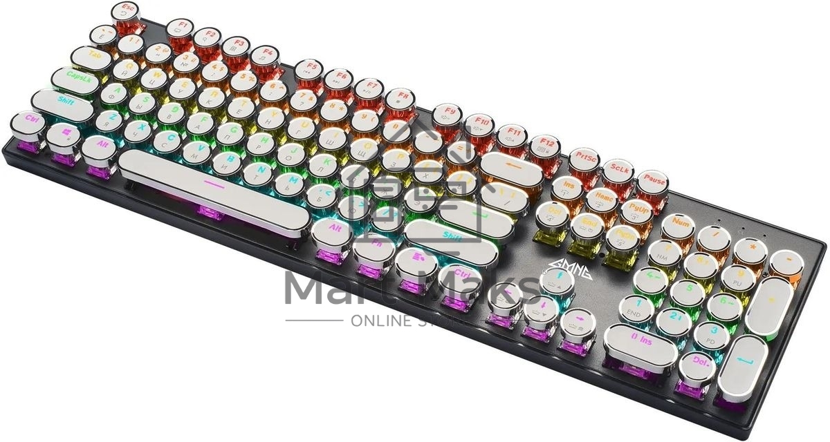 Клавиатура GMNG GG-KB815X (1913914) проводная, USB, черный + белый