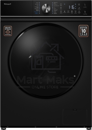 Стиральная машина Weissgauff WM 4106 D Black Edition черный, загрузка фронтальная 6 кг, 1000 об/мин, класс: А