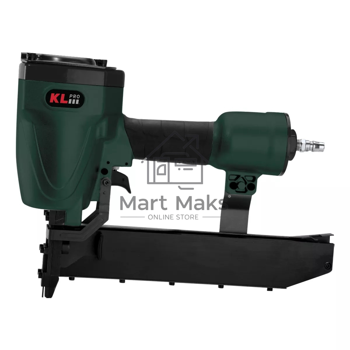 Профессиональный пневматический степлер KLPRO KLZT851N (18-51мм, шир скобы 10,8мм, емкость 80шт, сумка)