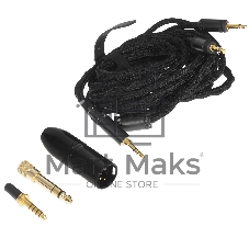 Проводные наушники FiiO FT3 350 Ом черный, полноразмерные, Jack 3.5/4.4/6.35/XLR