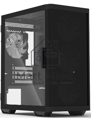 Компьютерный корпус ZALMAN M4, MATX, черный, WINDOW, 1xCombo (3.5'' or 2.5''), 1x3.5