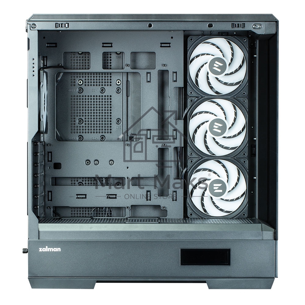 Компьютерный корпус ZALMAN P50 DS, ATX, BLACK, WINDOW, 2x3.5