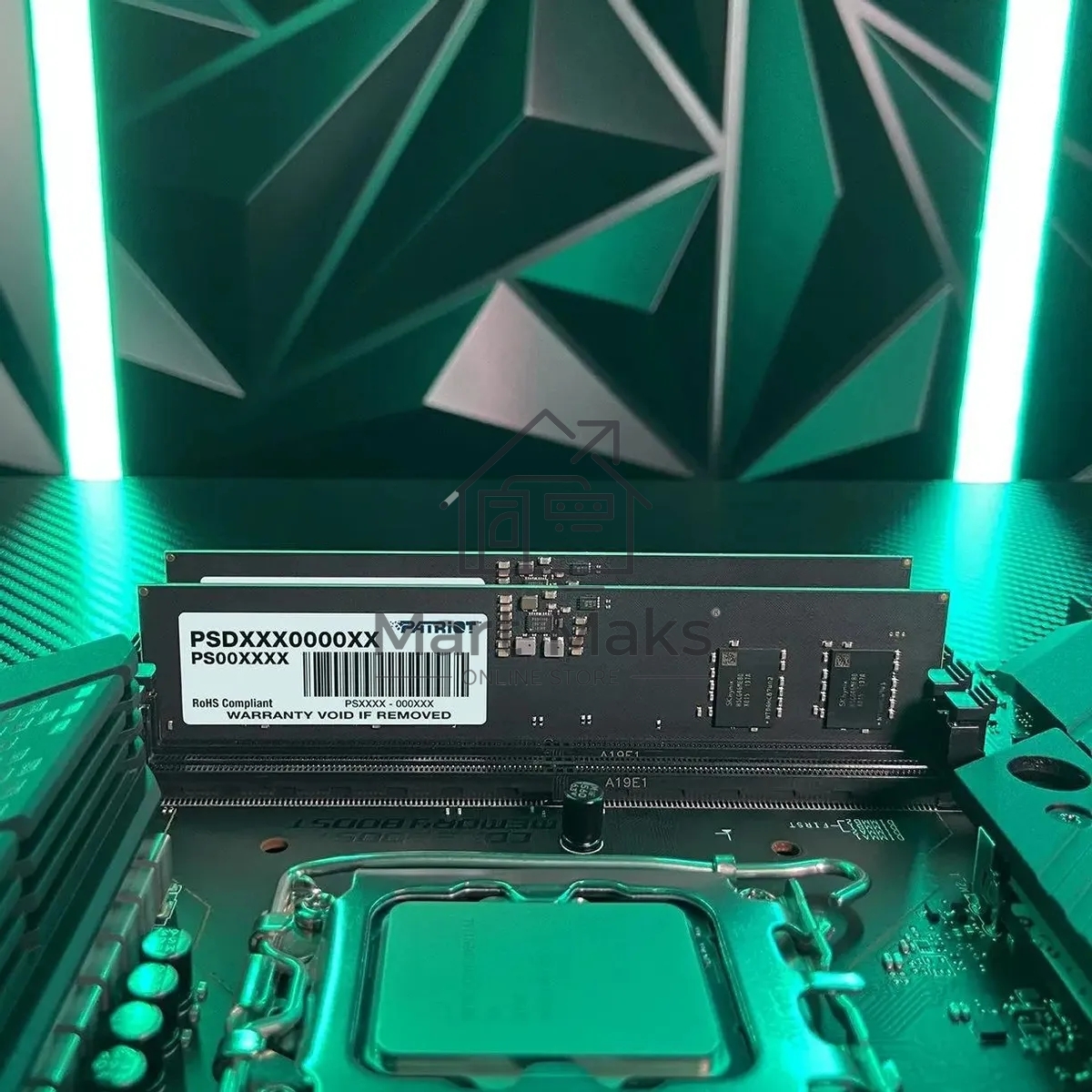 Оперативная память Patriot Signature, DDR5, 32GB (1x32 GB), 5600 MHz, CL46, DIMM