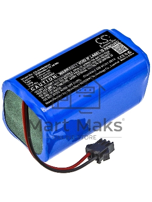 Аккумулятор для Mamibot ExVac 660, ExVac 680S, ExVac 880 14.4V 2600mAh / 37.44Wh