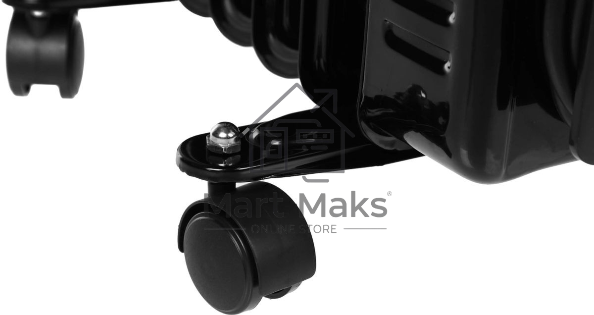 Масляный обогреватель Centek CT-6200 (7 секций) черный, 700/1000/1500Вт, 3 режима, механический термостат