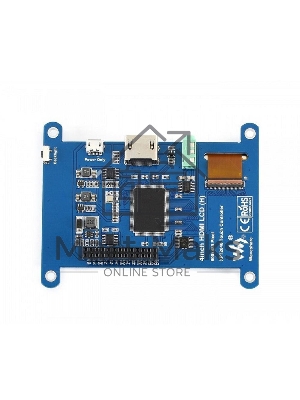 Резистивный сенсорный дисплей без корпуса ACD18-RA613 Waveshare 4 Резистивный сенсорный дисплей без корпуса ACD18-RA613 Waveshare 4