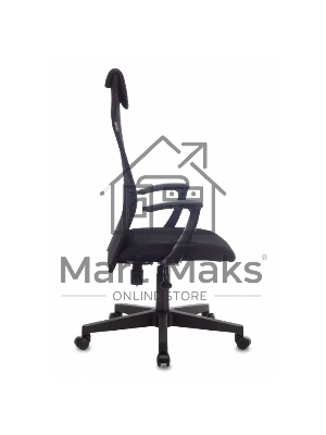 Кресло руководителя Бюрократ KB-8/BLACK черный TW-01 TW-11 сетка