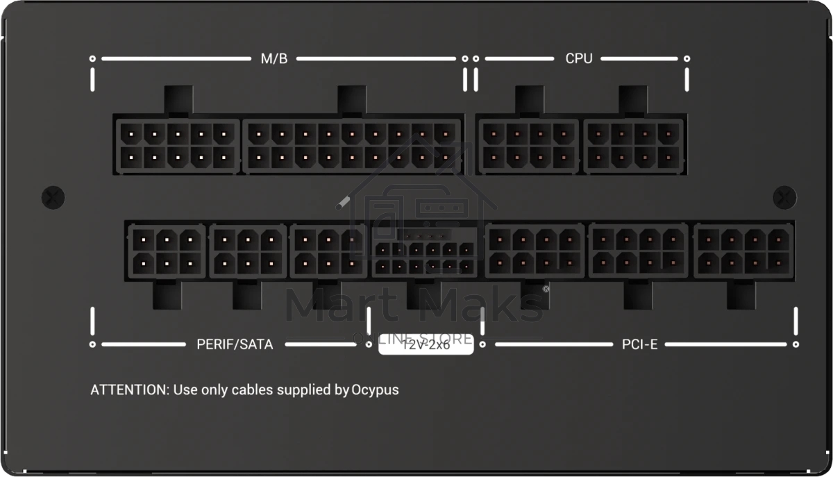 Блок питания 750W Ocypus Iota P750 (ATX, 80+ Gold, APFC, 20+4 pin, 120mm fan, PCI-E 6+2Px3, 8xSATA) (Iota-P750-G1FFBK024X-EU)