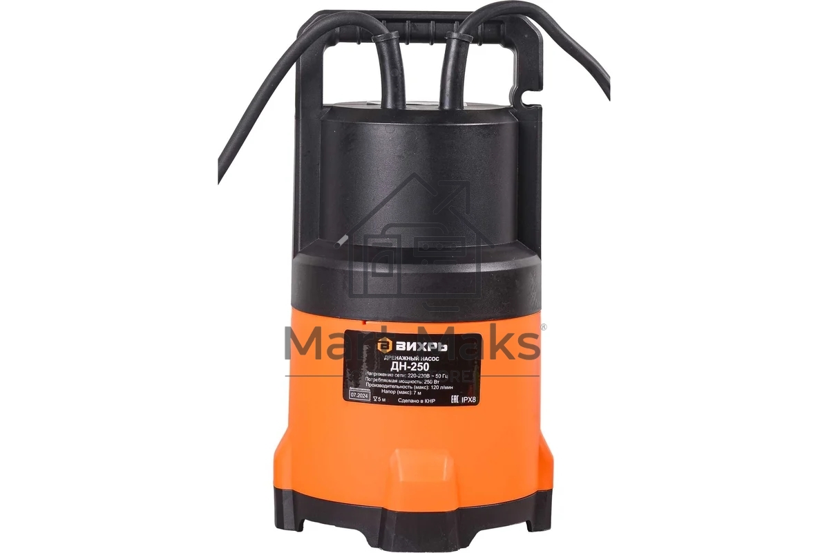 Дренажный насос Вихрь ДН-250