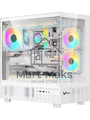 Компьютерный корпус Aerocool / Formula Crystal Z8 белый без БП ATX 9x120мм 7x140мм 1xUSB 2.0 1xUSB 3.0 1xUSB3.1 audio bott PSU