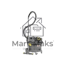 Строительный пылесос Karcher NT 30/1 Tact Te L серый, 1380 Вт, уборка сухая/влажная, пылесборник мешок/контейнер, 30 л