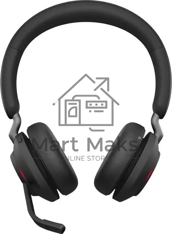 Гарнитура беспроводная Jabra Evolve2 65, Link380a MS Stereo Stand черный