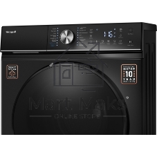 Стиральная машина Weissgauff WM 4106 D Black Edition черный, загрузка фронтальная 6 кг, 1000 об/мин, класс: А