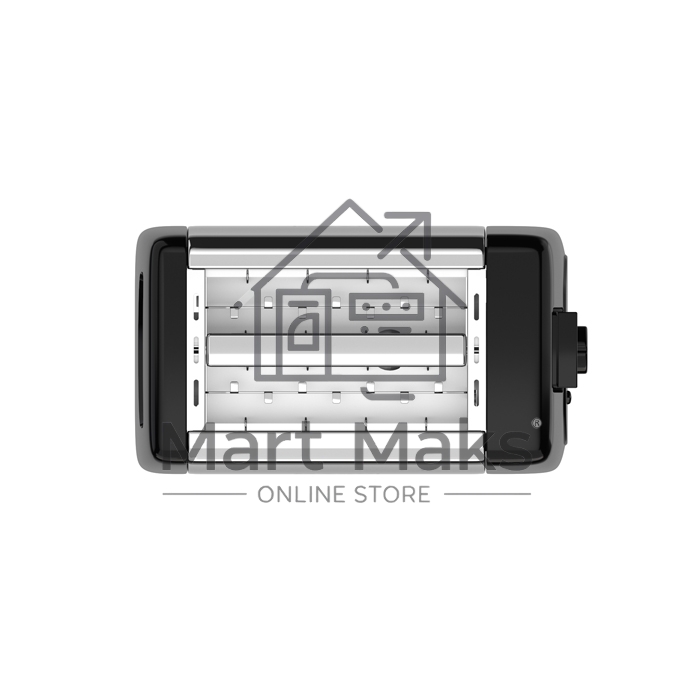 Тостер MAXVI KT822S silver-black