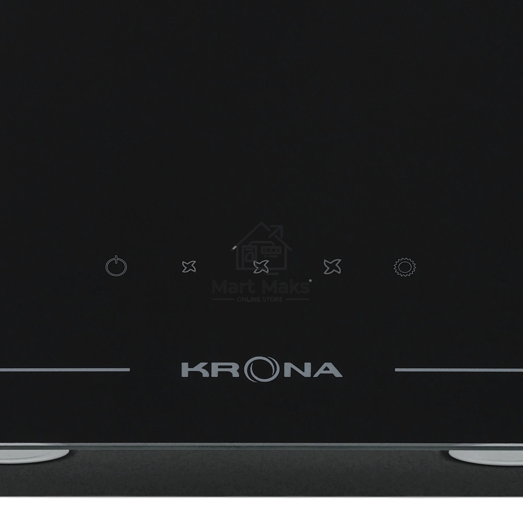 Вытяжка каминная Krona Jina 600 S черный, 59.6 см, 650 куб. м/ч, 63 дБ