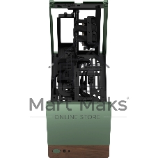Компьютерный корпус без блока питания Fractal Design Terra, Mini-Tower, no fans, 1xUSB-A 3.0 + 1xUSB 3.2 Type-C, SFX PSU Support, mITX Jade