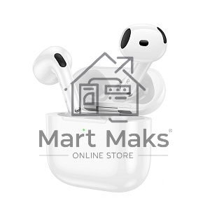 Гарнитура вкладыши Hoco EW85 белый беспроводные bluetooth в ушной раковине (50328)