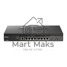 Коммутатор D-Link DXS-1210-10TS/B2A, 8×10 Гбит/с + 2×10 Гбит/с SFP+, управляемый