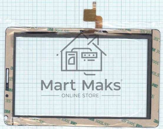 Сенсорное стекло (тачскрин) FPC-TP070247(V1801)-01, белое